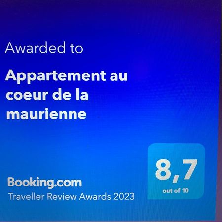 Appartement Au Coeur De La Maurienne Saint-Etienne-de-Cuines Bagian luar foto